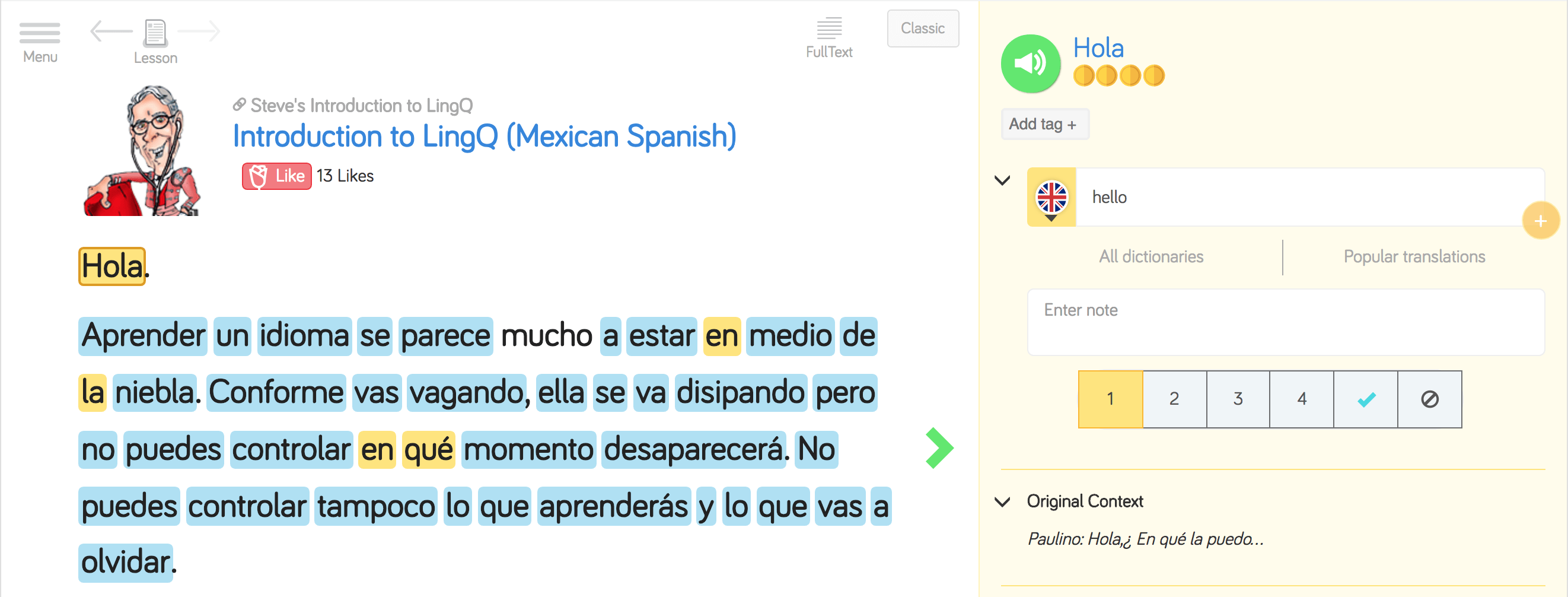 Spanish Accents From Around the World on LingQ