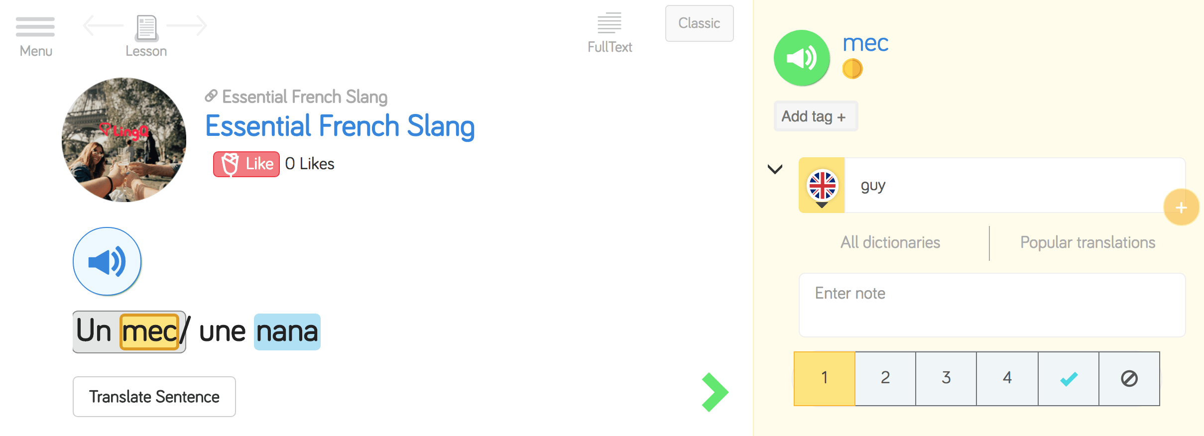 Learn Essential French Slang on LingQ