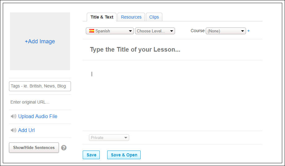Learn Spanish on LingQ