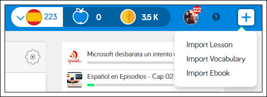 Learn Spanish on LingQ