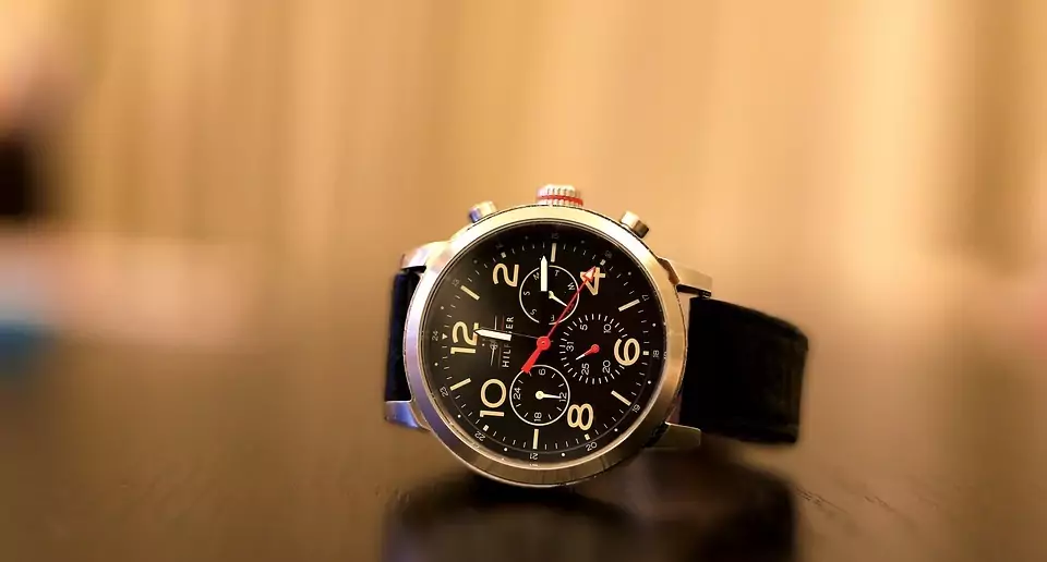 Watch on table