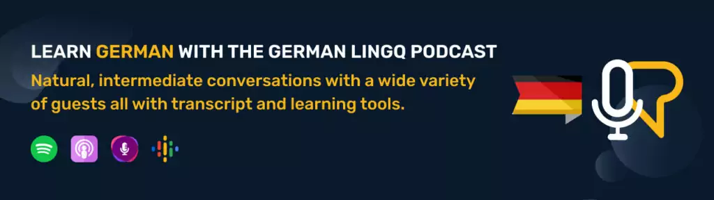 Learn German with the LingQ podcast