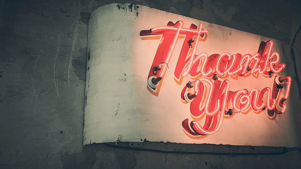 25 Other Ways To Say “Thank You”