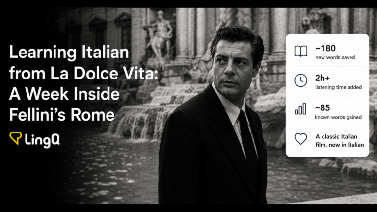 Learning Italian from La Dolce Vita: Inside Fellini’s Rome